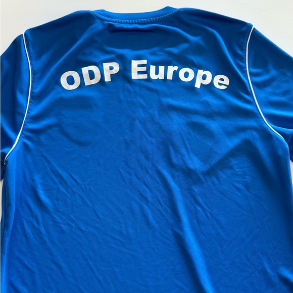 Nike Blue Men's Soccer Jersey - Picture 2 of 2